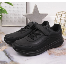 Chaussures de sport American Club Velcro noires le noir 2 Chaussures de sport American Club Velcro noires le noir 2