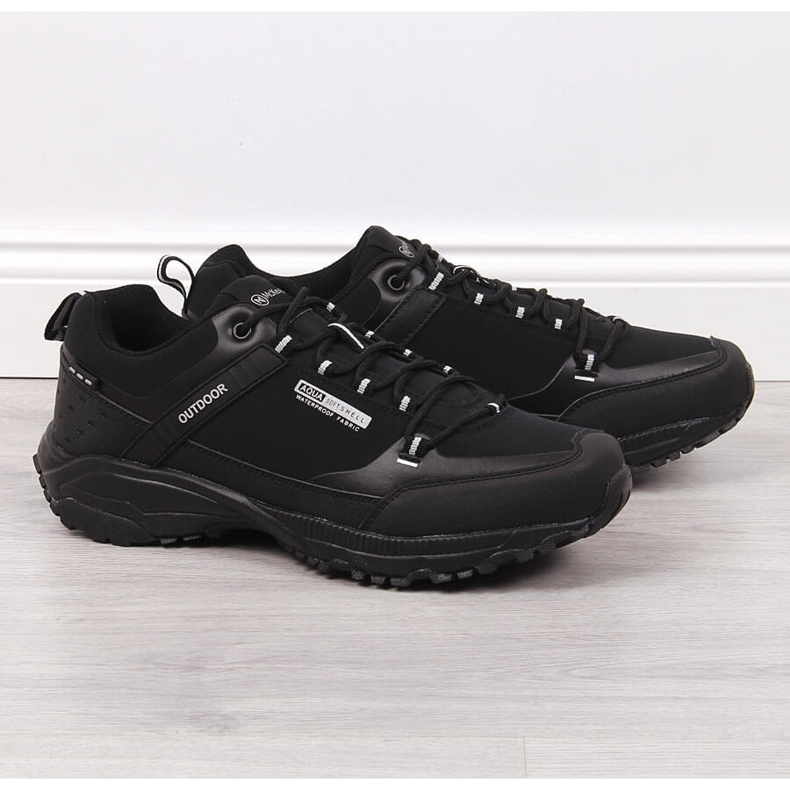 Chaussures de trekking imperméables homme McKeylor noires le noir 1 Chaussures de trekking imperméables homme McKeylor noires le noir 1