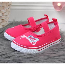 Ballerines fille avec élastique rose Atletico 2