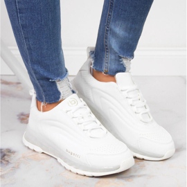 Chaussures de sport femme Bugatti JJ253094 blanches 2 Chaussures de sport femme Bugatti JJ253094 blanches 2