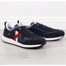 Rieker 07603-14 chaussures de sport pour hommes bleu marine 1 Rieker 07603-14 chaussures de sport pour hommes bleu marine 1