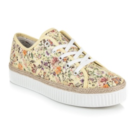 Kylie Espadrilles en dentelle à fleurs multicolore 2