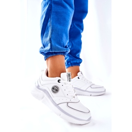 Chaussures de sport sur la plate-forme Big Star II274314 Blanc blanche 4