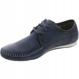Lemar Mocassins homme à lacets 872 bleu marine 1 Lemar Mocassins homme à lacets 872 bleu marine 1