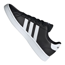 Chaussures adidas Grand Court Jr EF0102 le noir 1