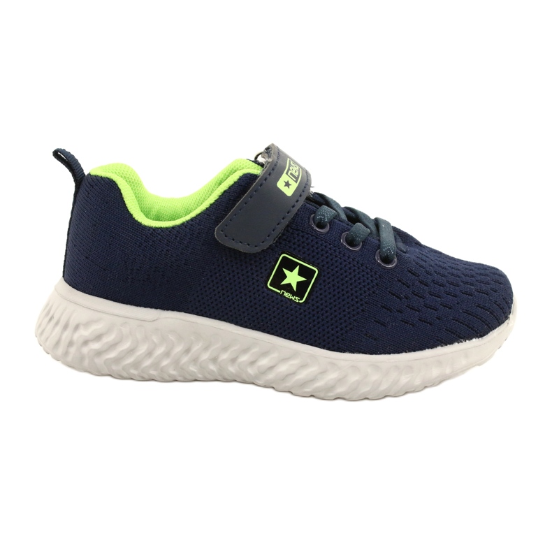 NEWS Chaussures de sport à scratch 22DZ23-4843-M Bleu marine 1