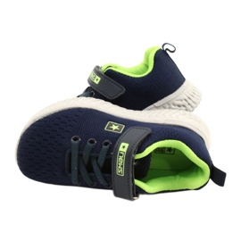 NEWS Chaussures de sport à scratch 22DZ23-4843-M Bleu marine 6