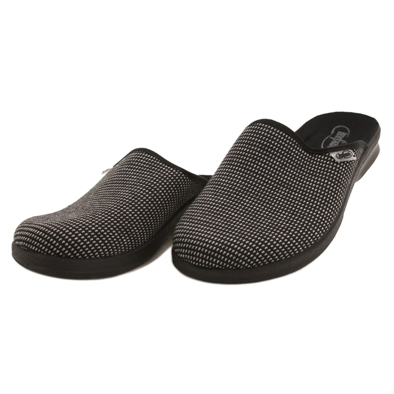 Befado chaussures pour hommes pu 548M025 le noir gris 2