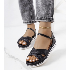 Sandales Chirnside noires pour femmes 1