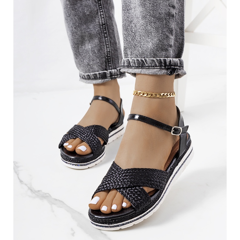 Sandales Chirnside noires pour femmes 1