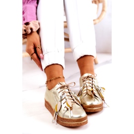 Maciejka 04550-25 Chaussures en Cuir Doré 5