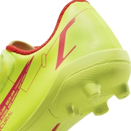 Chaussures de football Nike Mercurial Vapor 14 Club Mg Jr CV0833-760 jaunes 2