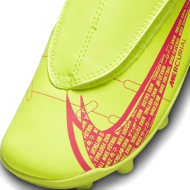 Chaussures de football Nike Mercurial Vapor 14 Club Mg Jr CV0833-760 jaunes 6