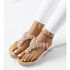 Sandales femme Tove roses 1