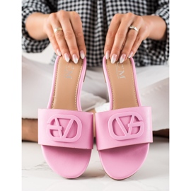 Cm Paris Tongs décontractées à la mode rose 1