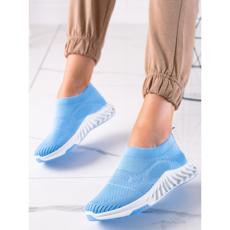 J. Star Baskets bleues à la mode 1