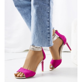 Sandales à talons hauts Vasquez roses 1