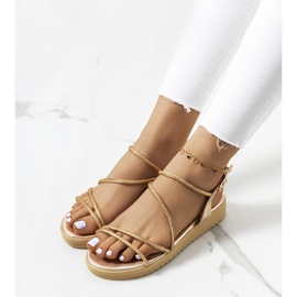 Sandales femme Kul. d'or 1