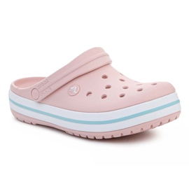 Chaussons Crocs Crocband 11016-6SR rose 1