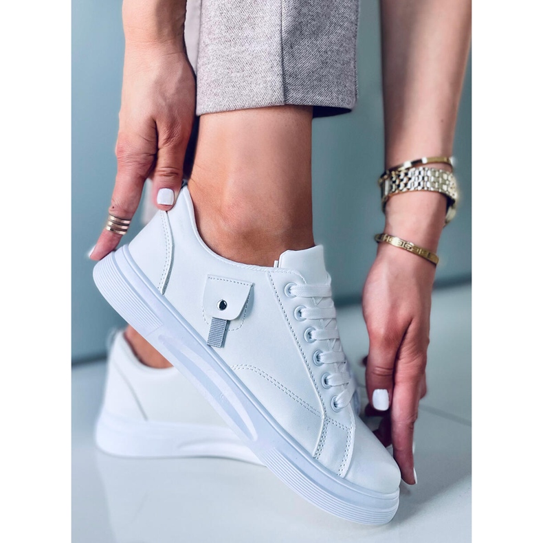 Espadrilles Semilla grises, femmes blanche 2