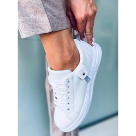 Espadrilles Semilla grises, femmes blanche 1