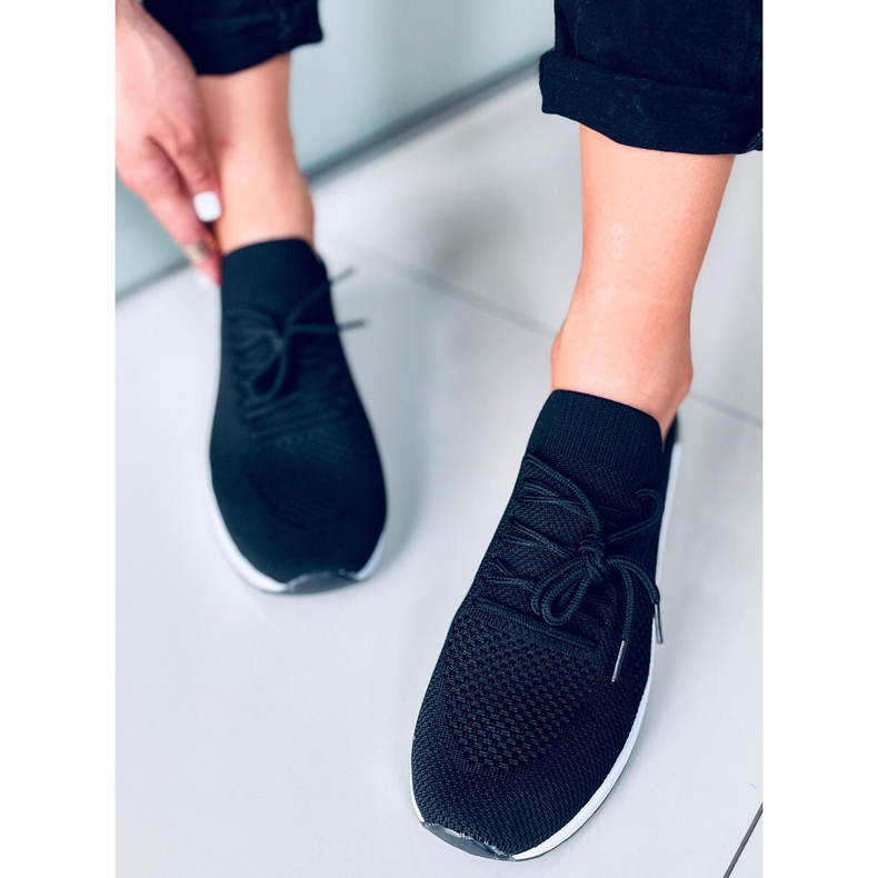 Chaussettes noires Faggio le noir 2