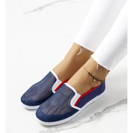Baskets Annika bleu marine 2