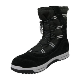 Timberland Snow Stomper Pull On Wp Jr A1UIK chaussures d'hiver noir 1