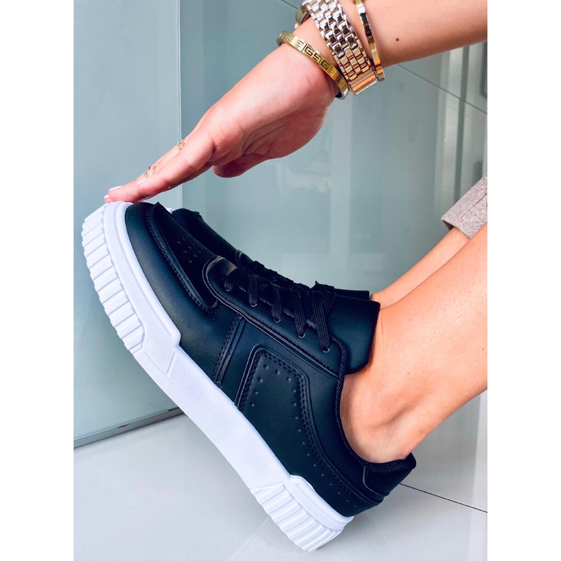 Baskets femme Sage Black noir 1