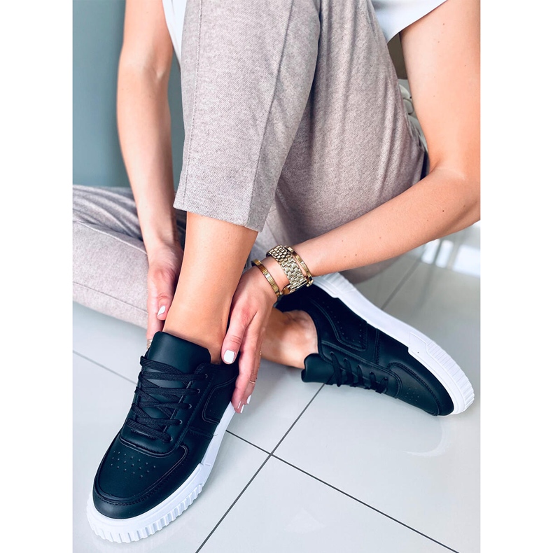 Baskets femme Sage Black noir 2