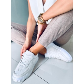 Baskets femme Sage White blanche 1