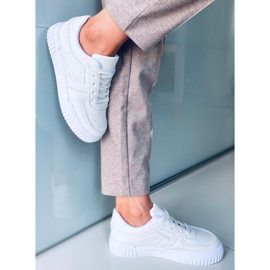 Baskets femme Sage White blanc 2
