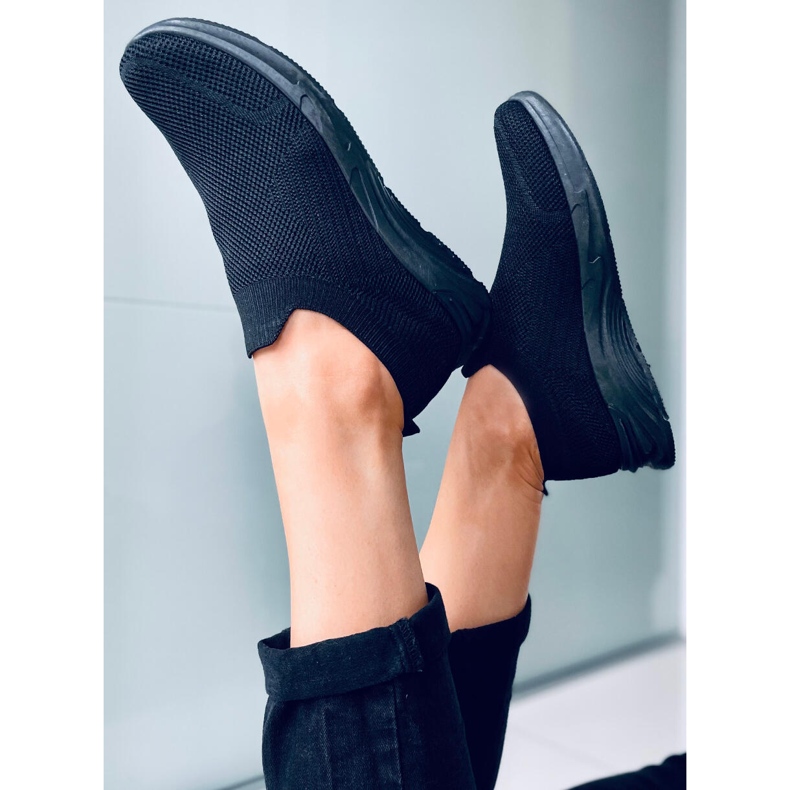 Bloom Chaussures de sport chaussettes noires le noir 1