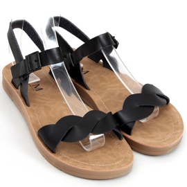 Sandales femme Olivo Noir 2