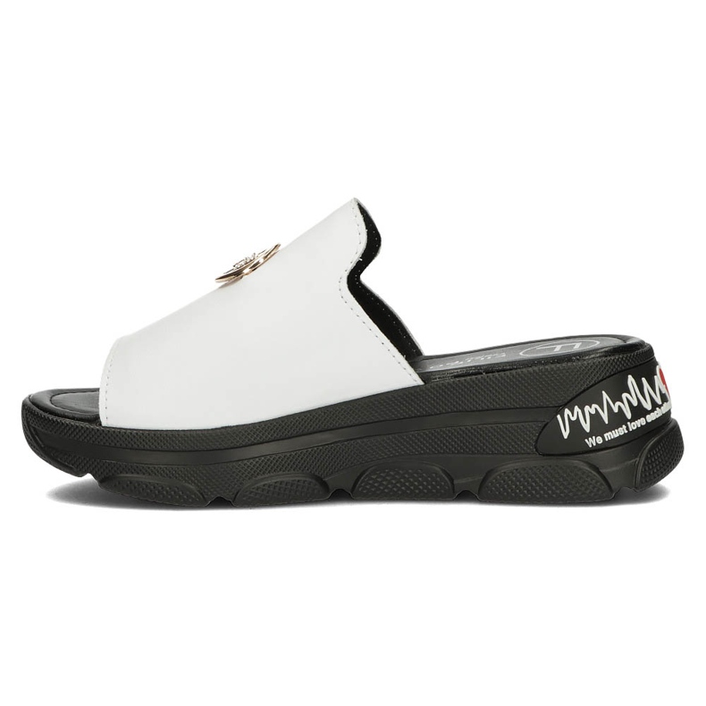 Chaussons en cuir Filippo DK3872 / 22 Wh blanc 2