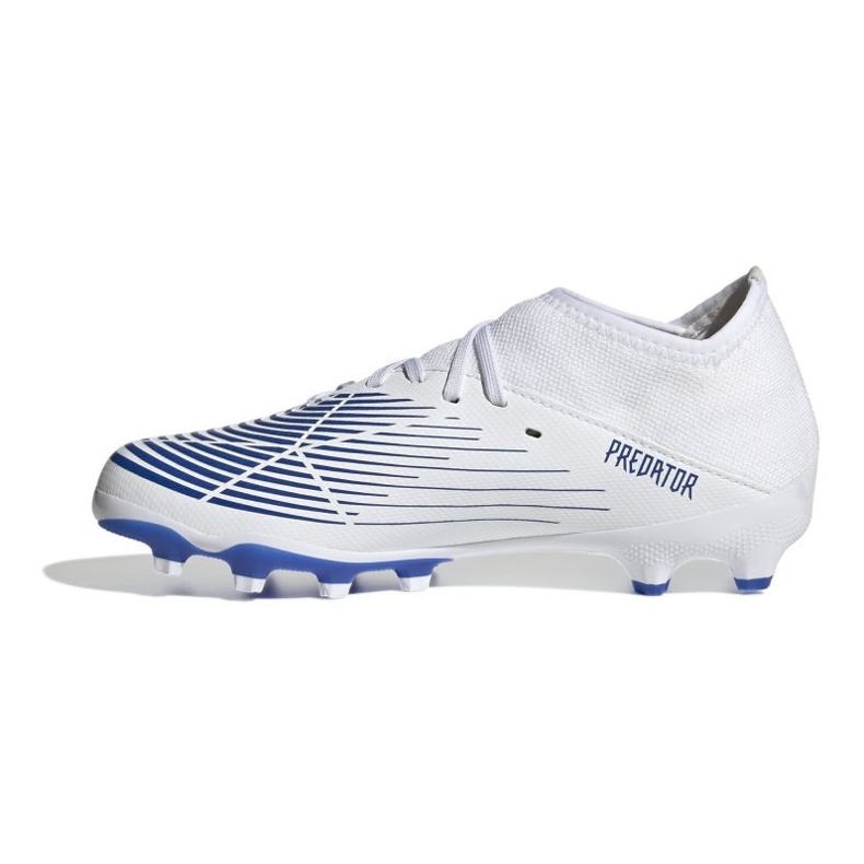 Chaussures de football Adidas Predator Edge.3 Mg Jr GZ2893 blanche blanche 1
