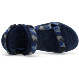 Sandales 4F Jr HJL22-JSAM001 33S bleu bleu 1