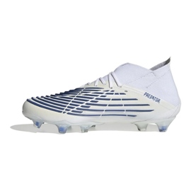 Adidas Predator Edge.1 Fg M H02931 chaussures de football blanche blanche 1