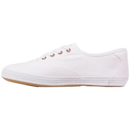 Chaussures Kappa Zony W 243163 1056 blanche d'or 1