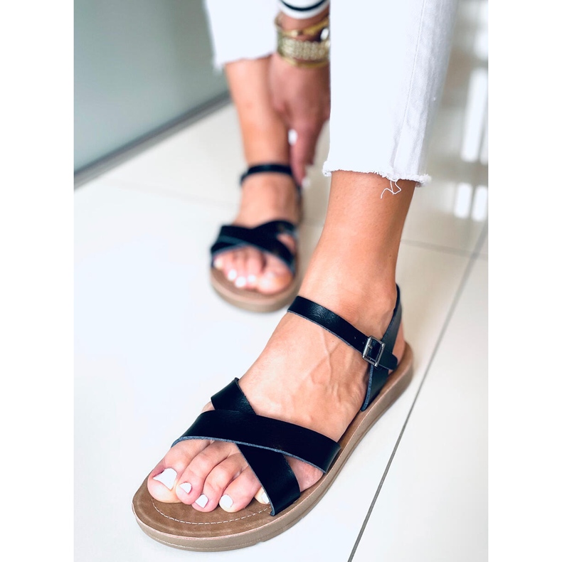 Sandales femme Nevada Noir le noir 1