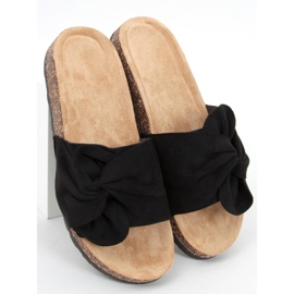 Claquette Dakota en liège noir 2