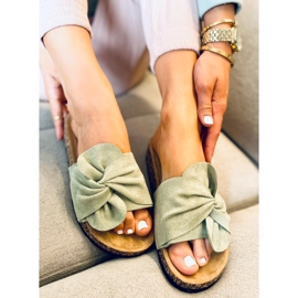 Claquettes en liège Dakota Green vert 3