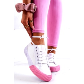 Matière Baskets Big Star JJ274111 Baskets blanches 1