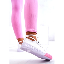 Matière Baskets Big Star JJ274111 Baskets blanches 3