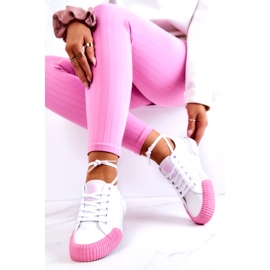 Matière Baskets Big Star JJ274111 Baskets blanches 4