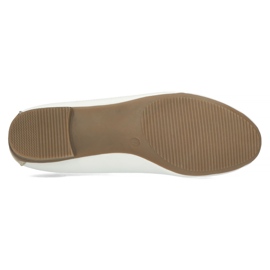 Chaussures en cuir avec décoration Filippo DP3661/22 Wh blanc 2