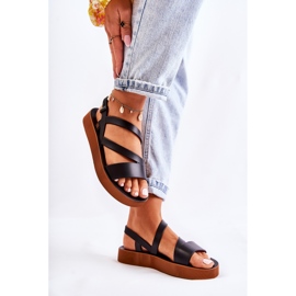 Sandales en caoutchouc pour femmes ZAXY JJ285052 Noir le noir 3