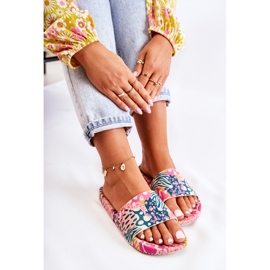 Chaussons Caoutchouc Parfumé ZAXY JJ285097 Rose-Vert 2 Chaussons Caoutchouc Parfumé ZAXY JJ285097 Rose-Vert 2