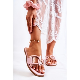 FS1 Pantoufles marsala roses à la mode pour femmes 1 FS1 Pantoufles marsala roses à la mode pour femmes 1