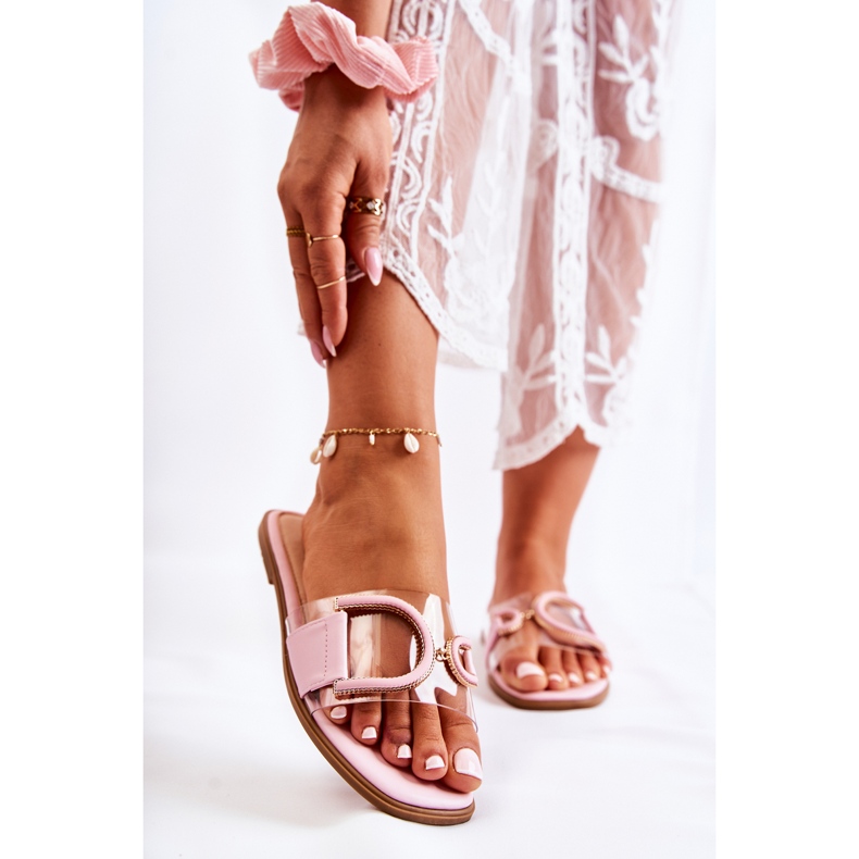 FS1 Pantoufles marsala roses à la mode pour femmes 1 FS1 Pantoufles marsala roses à la mode pour femmes 1